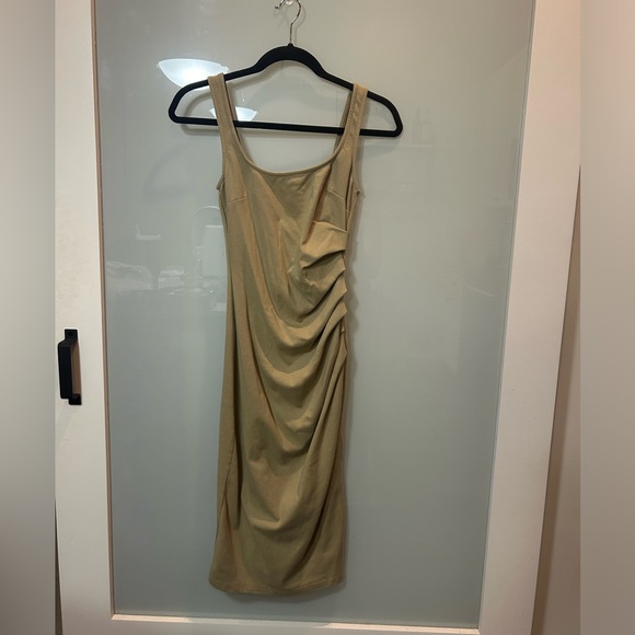 Light Olive No Need to Explain Dress - Picture 3 of 8